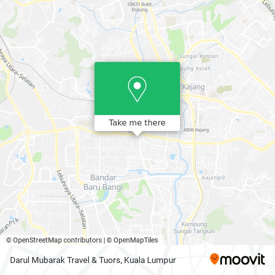 Darul Mubarak Travel & Tuors map