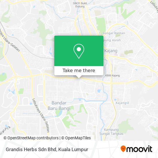 Peta Grandis Herbs Sdn Bhd