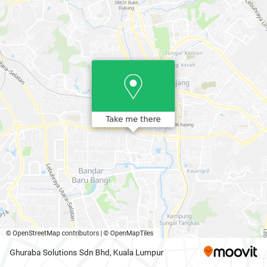 Ghuraba Solutions Sdn Bhd map