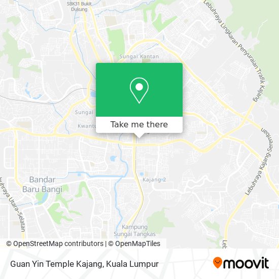 Guan Yin Temple Kajang map