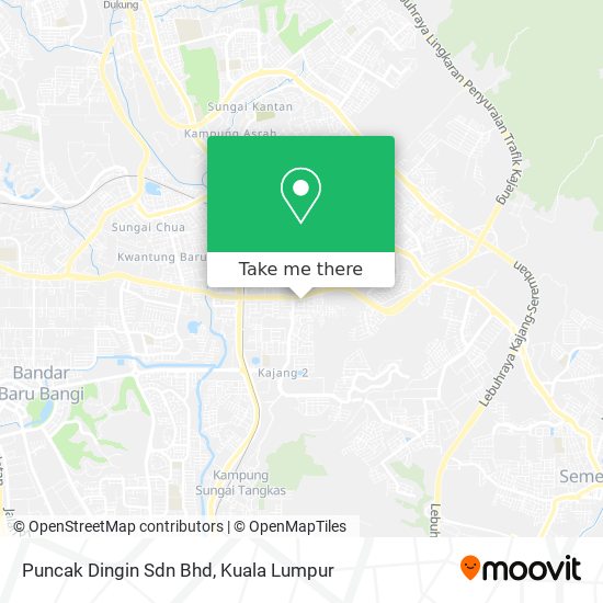 Puncak Dingin Sdn Bhd map