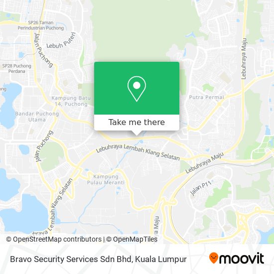 Peta Bravo Security Services Sdn Bhd