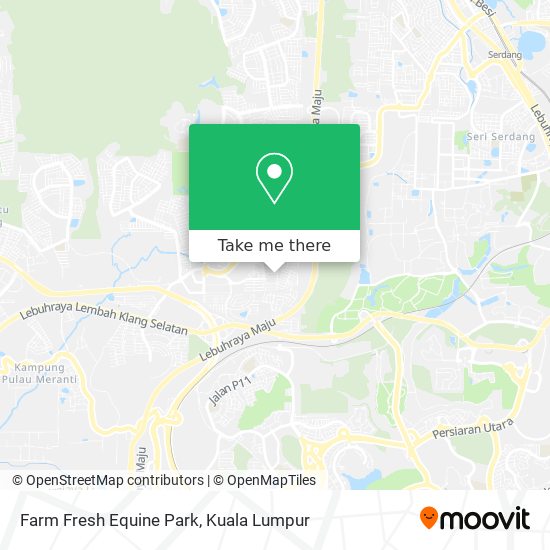 Farm Fresh Equine Park map