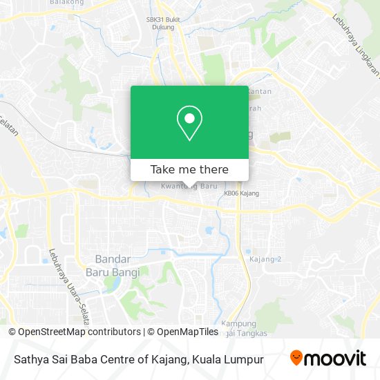 Sathya Sai Baba Centre of Kajang map