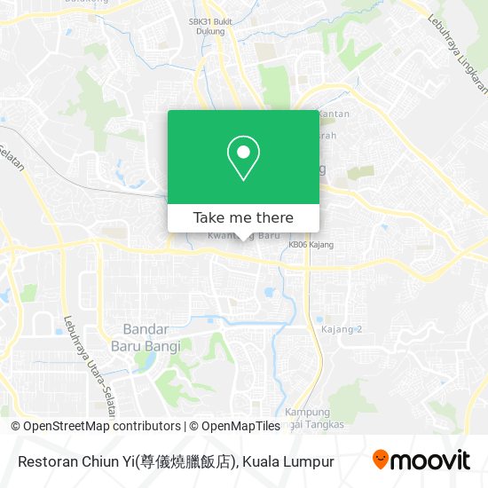 Restoran Chiun Yi(尊儀燒臘飯店) map