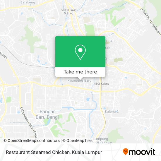 Restaurant Steamed Chicken map