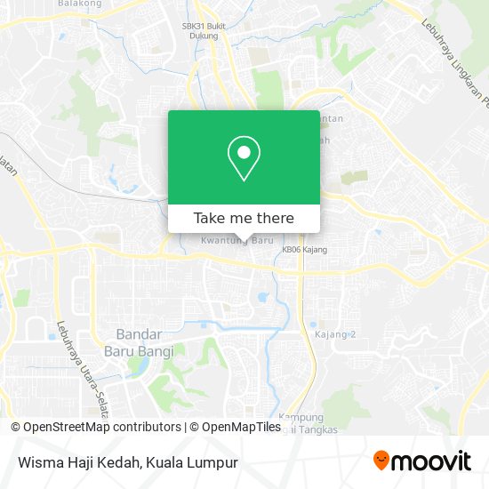 Peta Wisma Haji Kedah