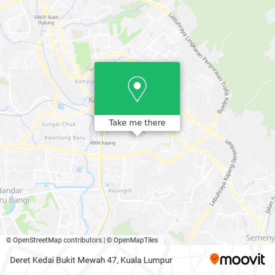 Peta Deret Kedai Bukit Mewah 47