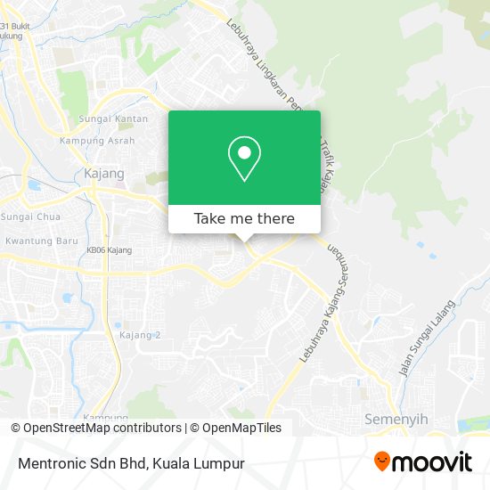 Mentronic Sdn Bhd map