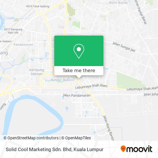 Solid Cool Marketing Sdn. Bhd map