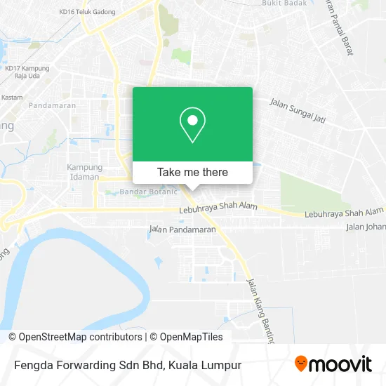 Fengda Forwarding Sdn Bhd map