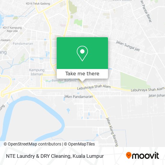 NTE Laundry & DRY Cleaning map