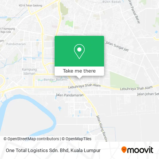 One Total Logistics Sdn. Bhd map