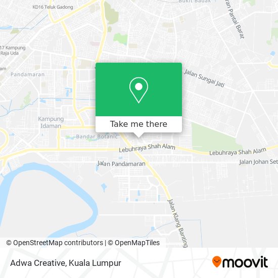 Adwa Creative map
