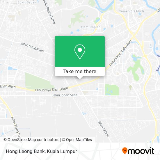 Hong Leong Bank map