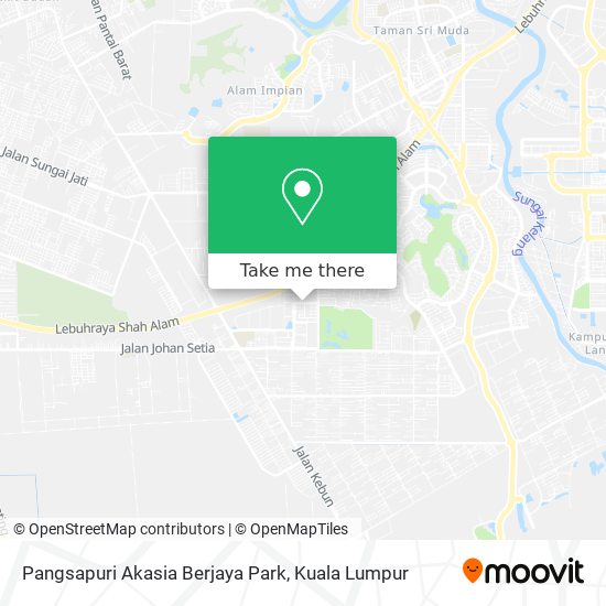 Pangsapuri Akasia Berjaya Park map