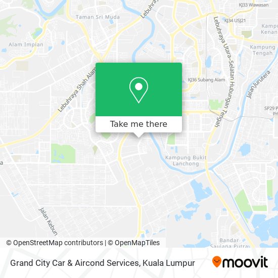 Grand City Car & Aircond Services map