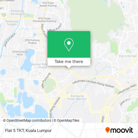 Flat 5 TKT map