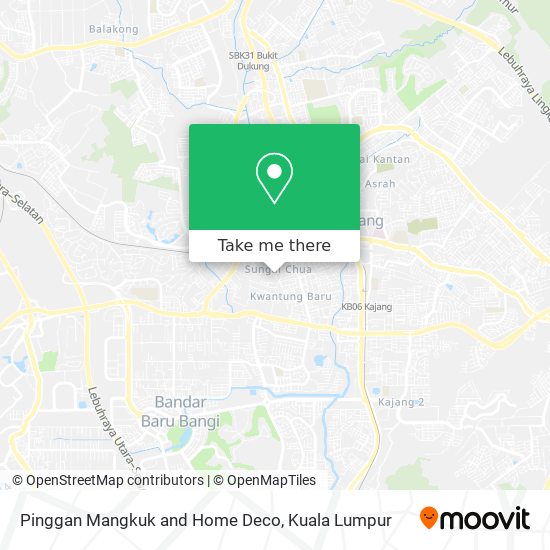Pinggan Mangkuk and Home Deco map