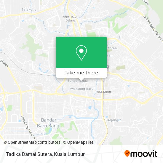 Tadika Damai Sutera map