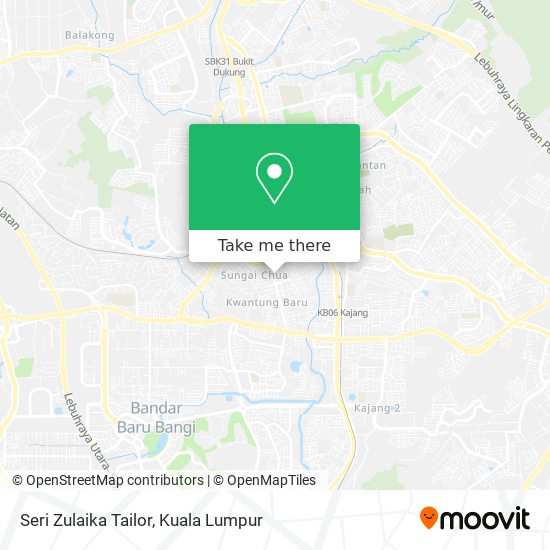 Seri Zulaika Tailor map