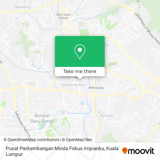 Peta Pusat Perkembangan Minda Fokus Impianku