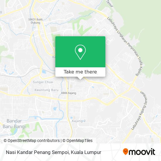 Nasi Kandar Penang Sempoi map