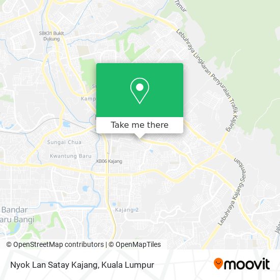 Nyok Lan Satay Kajang map