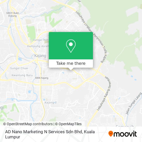 AD Nano Marketing N Services Sdn Bhd map