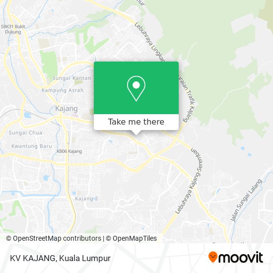 KV KAJANG map