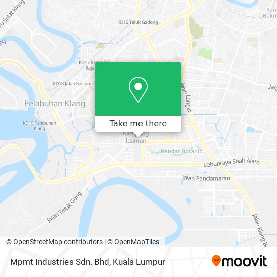 Mpmt Industries Sdn. Bhd map