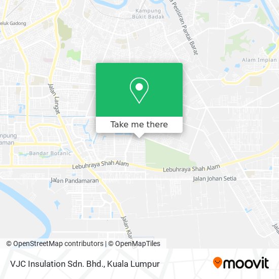 VJC Insulation Sdn. Bhd. map