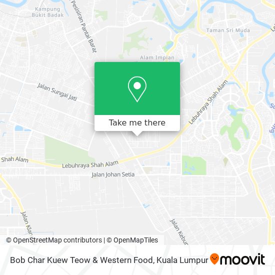 Bob Char Kuew Teow & Western Food map