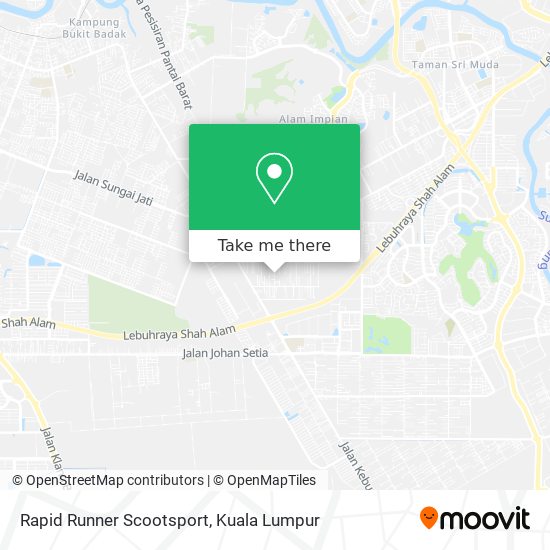 Rapid Runner Scootsport map