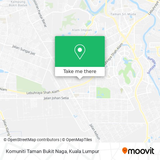 Komuniti Taman Bukit Naga map
