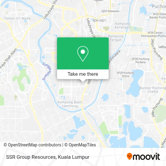 SSR Group Resources map