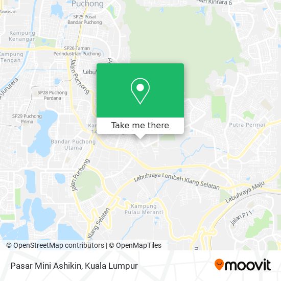 Pasar Mini Ashikin map