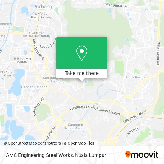 AMC Engineering Steel Works map