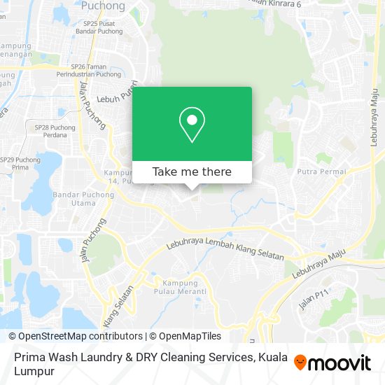 Prima Wash Laundry & DRY Cleaning Services map