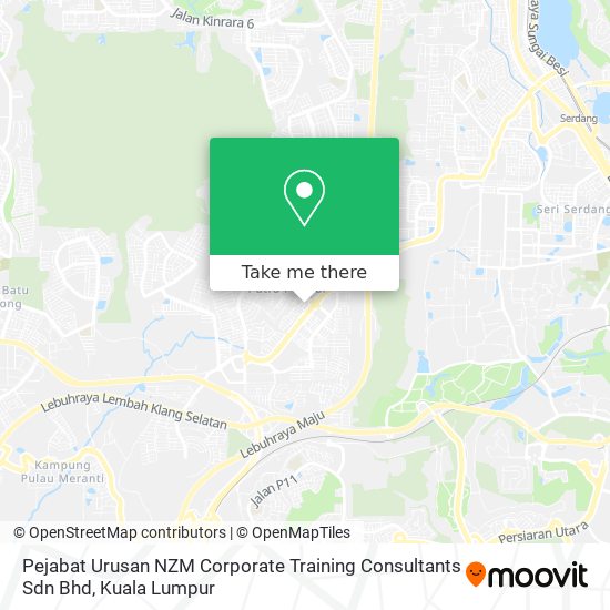 Pejabat Urusan NZM Corporate Training Consultants Sdn Bhd map