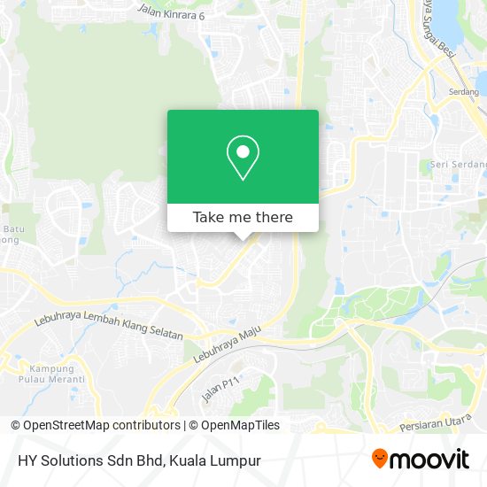 HY Solutions Sdn Bhd map