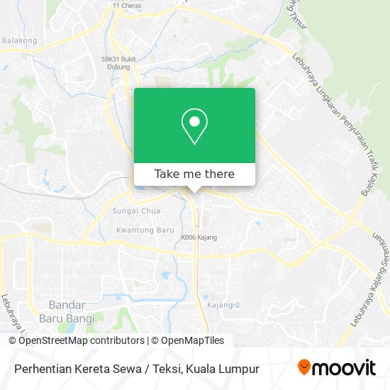 Perhentian Kereta Sewa / Teksi map