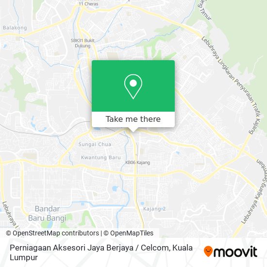 Peta Perniagaan Aksesori Jaya Berjaya / Celcom