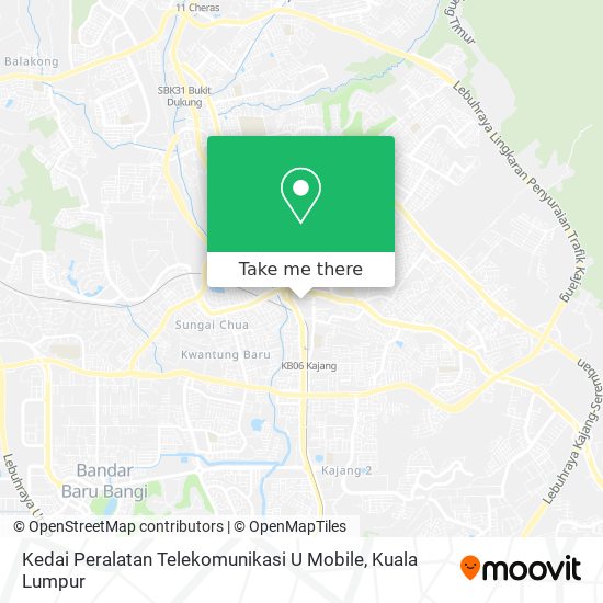 Kedai Peralatan Telekomunikasi U Mobile map