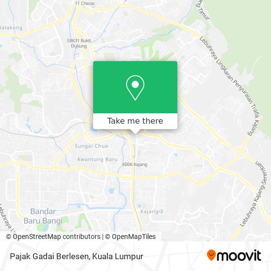 Pajak Gadai Berlesen map