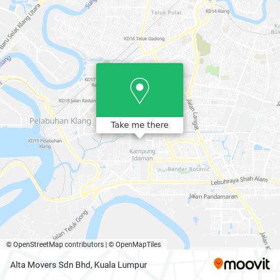 Alta Movers Sdn Bhd map