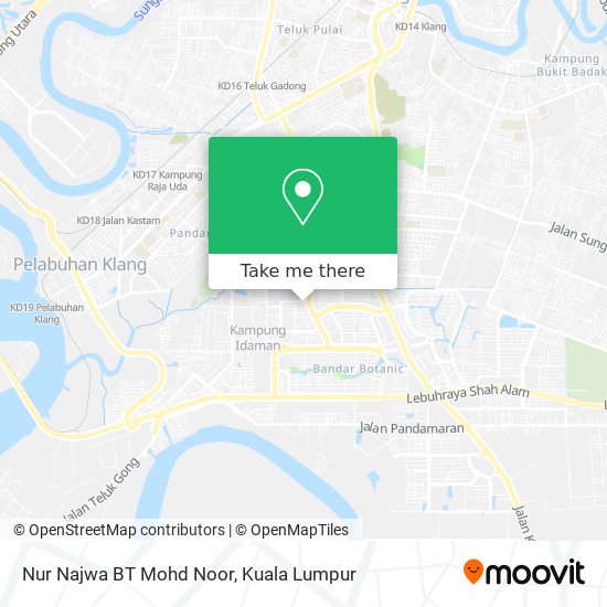 Nur Najwa BT Mohd Noor map