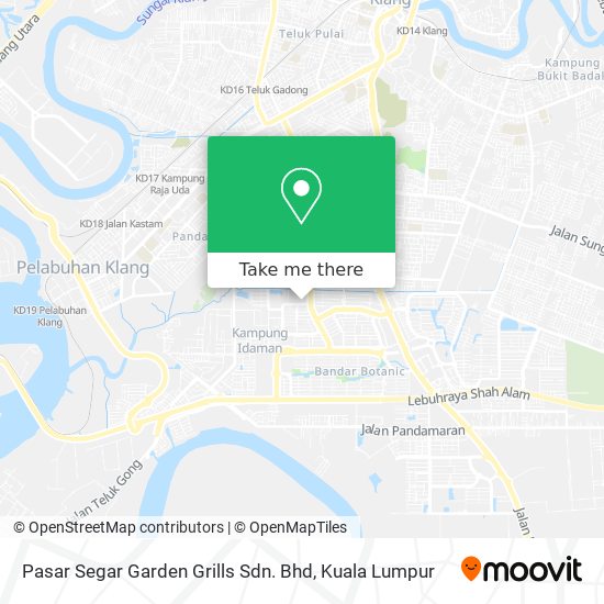 Peta Pasar Segar Garden Grills Sdn. Bhd