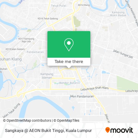 Sangkaya @ AEON Bukit Tinggi map