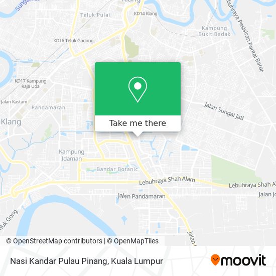 Nasi Kandar Pulau Pinang map
